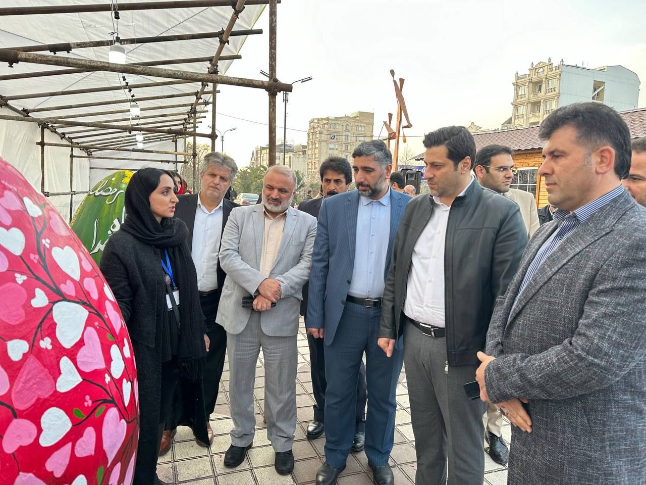 اختتامیه سومین جشنواره تخم مرغ های رنگی شهرداری لاهیجان برگزار شد